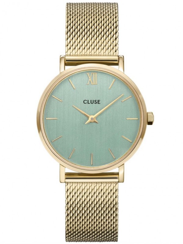 CW0101203030 Women's Watch Minuit Gold Tone / Turquoise