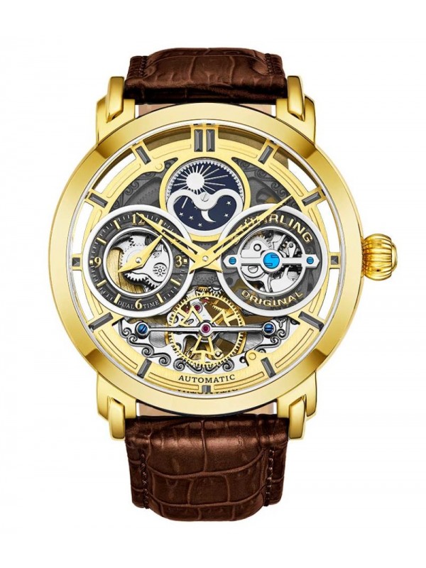 Luciano 371A Automatic 45mm Skeleton
