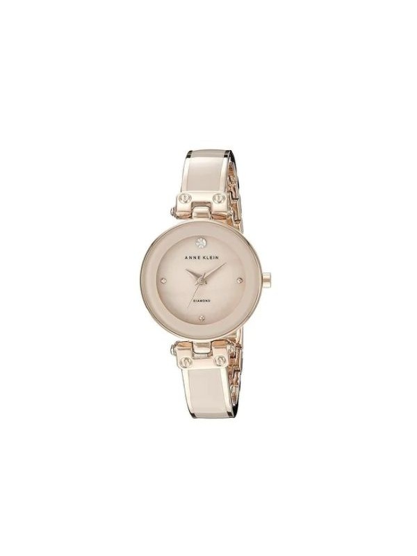 Anne Klein Rose Gold-Tone Alloy Ladies Watch AK-1980BMRG