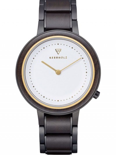 Ladies' Wooden Wristwatch Thea Sandalwood/Gold