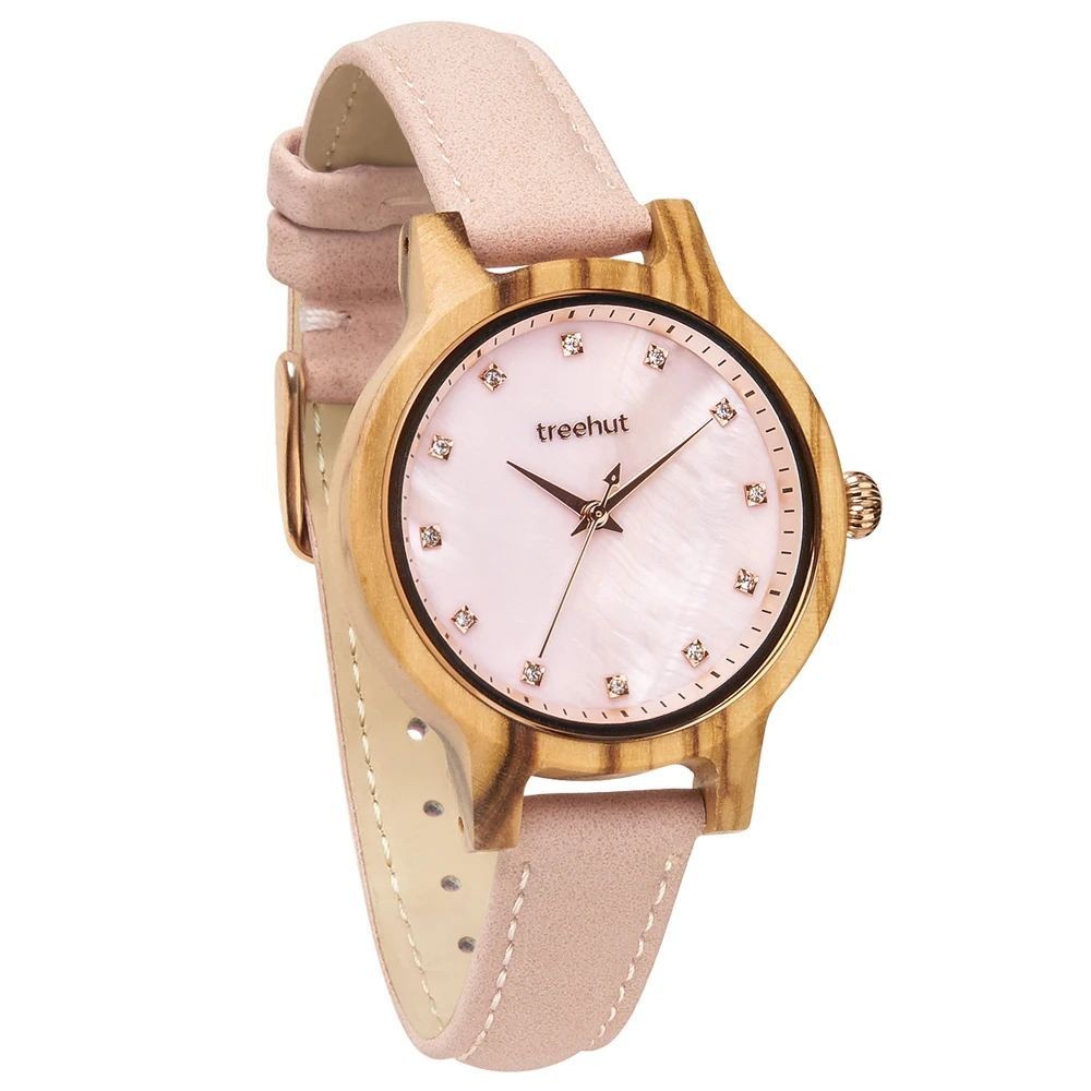 Emma Pearl Olive Rose Gold