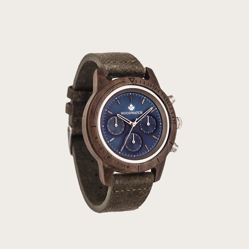 Sapphire Silver Khaki - Chronis 42MM
