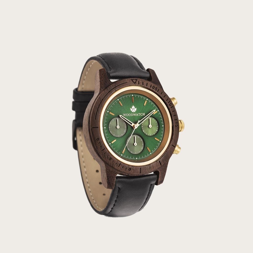 Emerald Gold Jet - Chronus 42MM